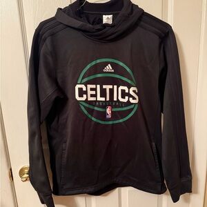 Adidas men’s  Black and Green Celtics Hoodie size M